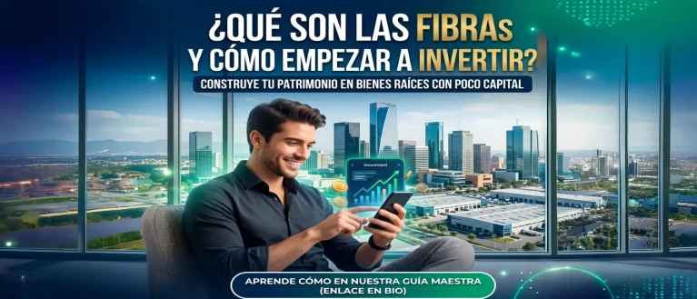 ¿Qué son las FIBRAs y cómo empezar a invertir en México? (Guía 2026)