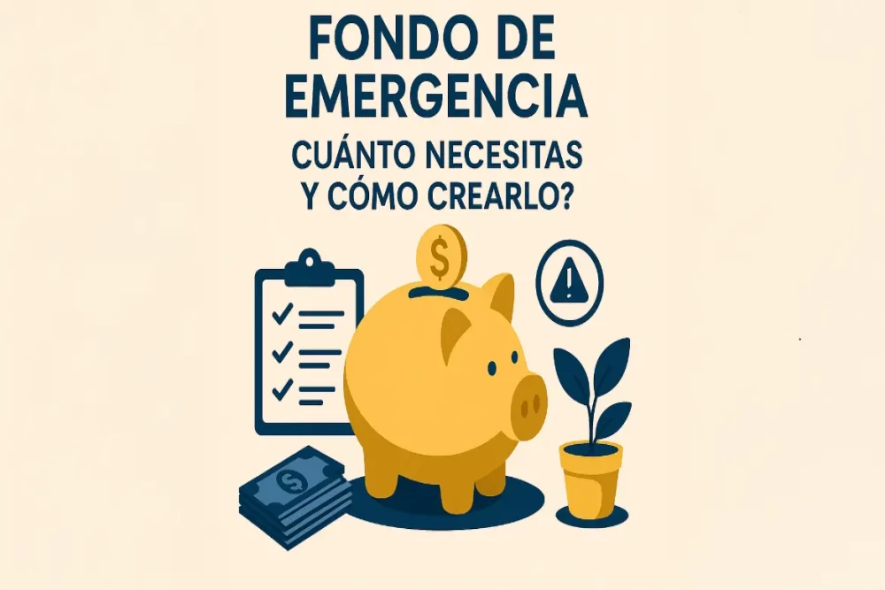 Fondo de emergencia: cuánto necesitas, cómo crearlo y dónde guardarlo sin errores