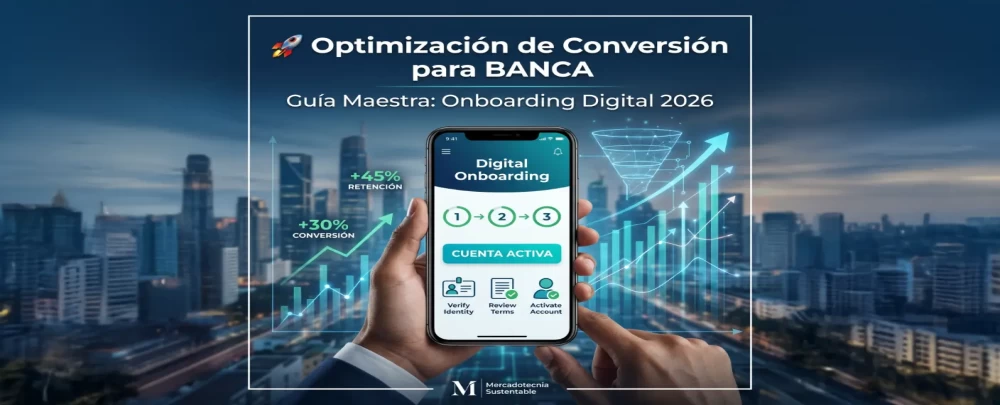 Optimización de Conversión para Banca: Guía Maestra para el Onboarding Digital