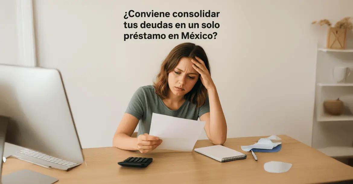 Conviene Consolidar Deudas en un Solo Préstamo en México? Guía 2025