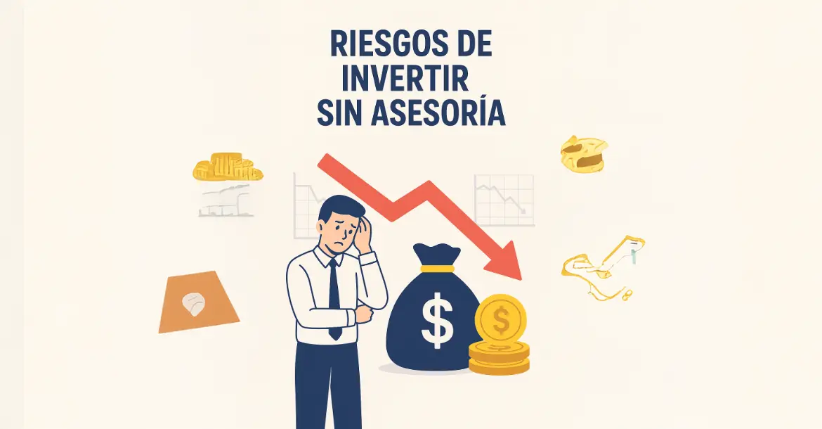 Riesgos de invertir sin asesoría | Evita perder tu dinero
