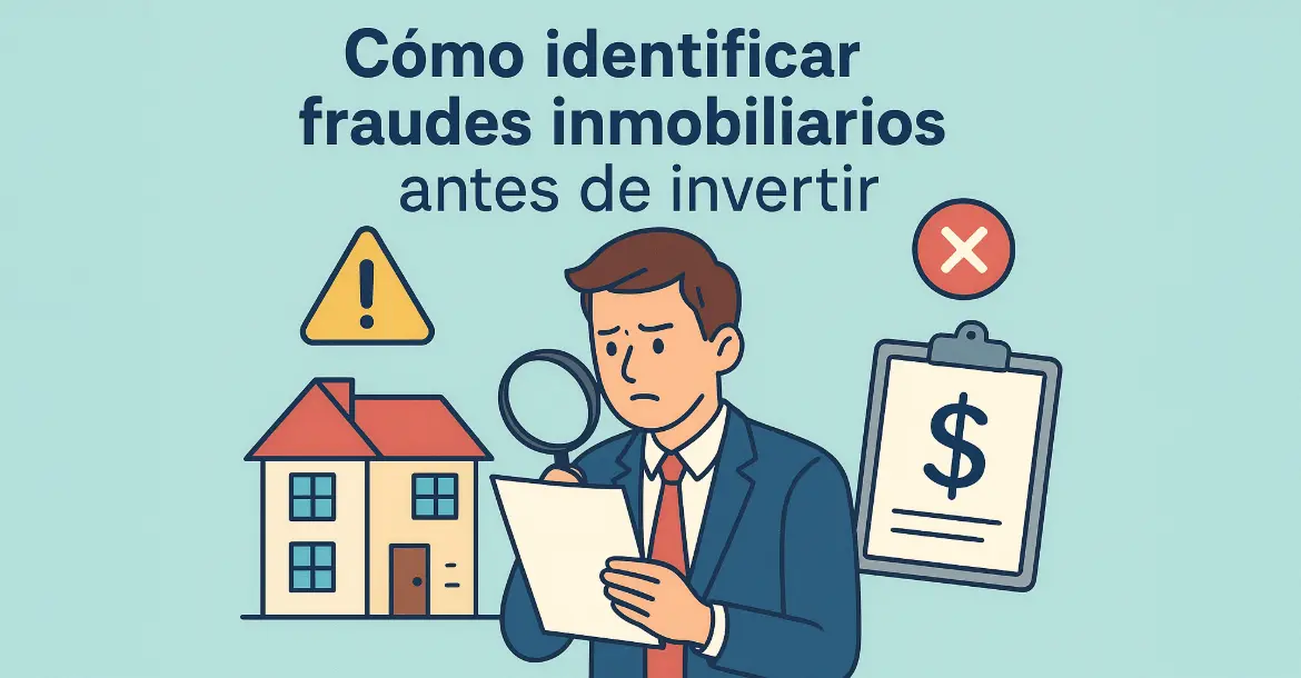 Cómo identificar fraudes inmobiliarios antes de invertir | Guía 2025